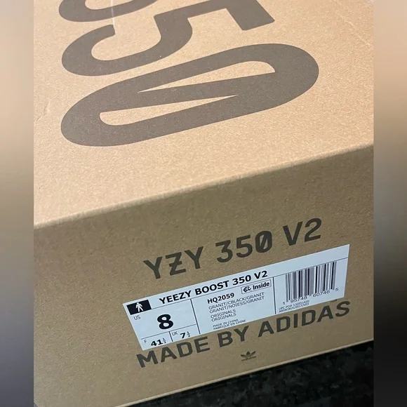 adidas Yeezy Boost 350 V2 Granite - Picture 3 of 10